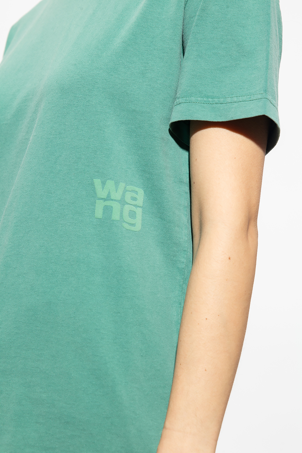 Green Logo T-shirt T by Alexander Wang - Vitkac Canada